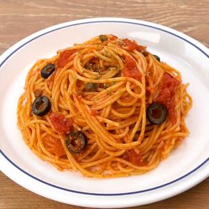 「プッタネスカ」のレシピ動画