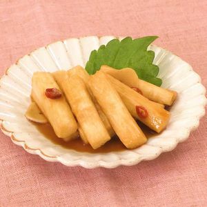 「長芋のにんにく醤油漬け」のレシピ動画