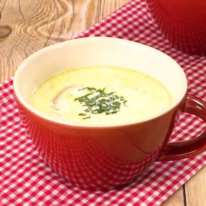 朝食に！ミルクスープ