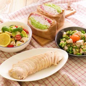 「サラダチキン活用3選」のレシピ動画