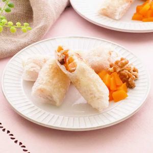 「もっちり黄桃チーズパイ」のレシピ動画