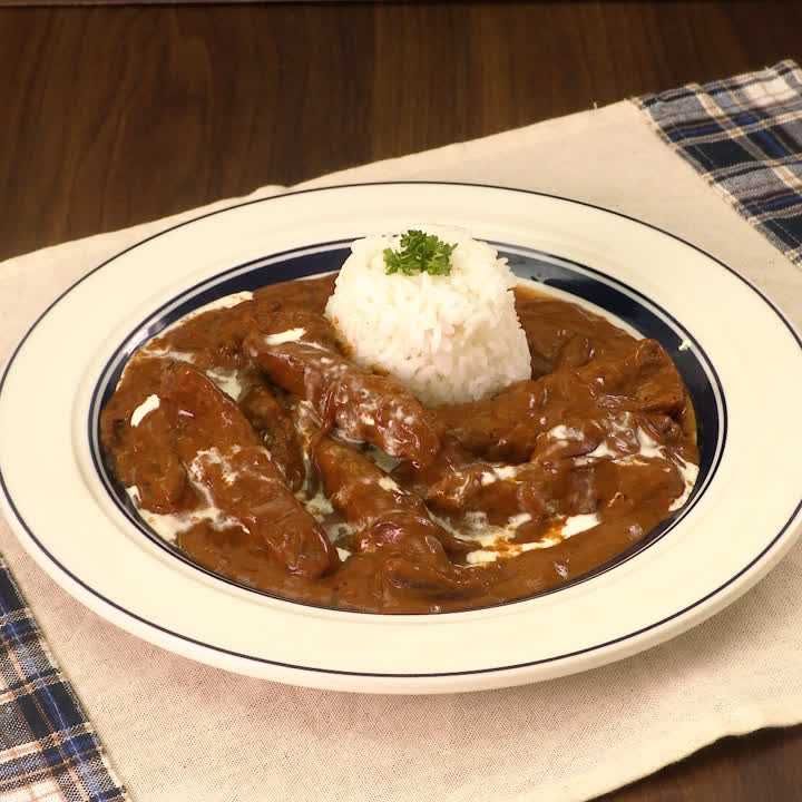 ご馳走ビーフストロガノフ