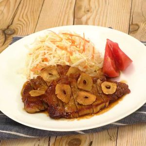 「基本のトンテキ」のレシピ動画