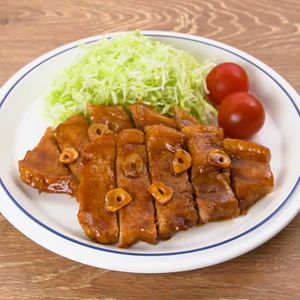 「基本のトンテキ」のレシピ動画