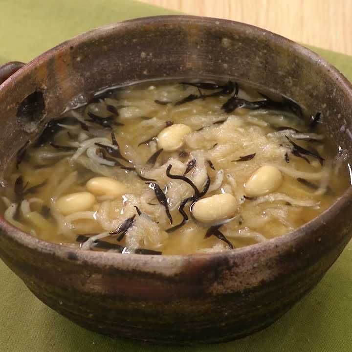 おからと切り干し大根のスープ
