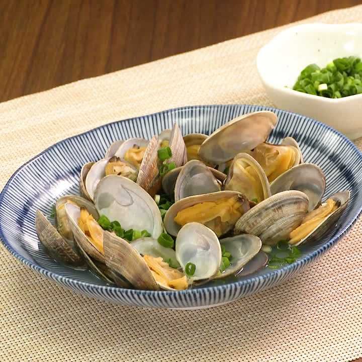 基本のあさりの酒蒸し