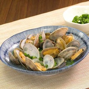 「基本のあさりの酒蒸し」のレシピ動画