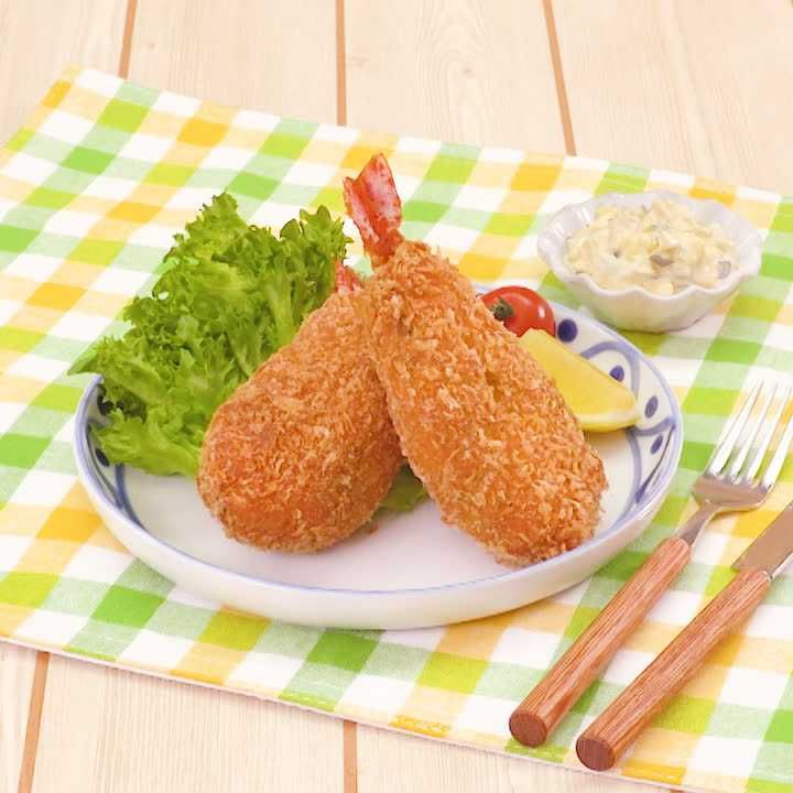 びっくりナスエビフライ
