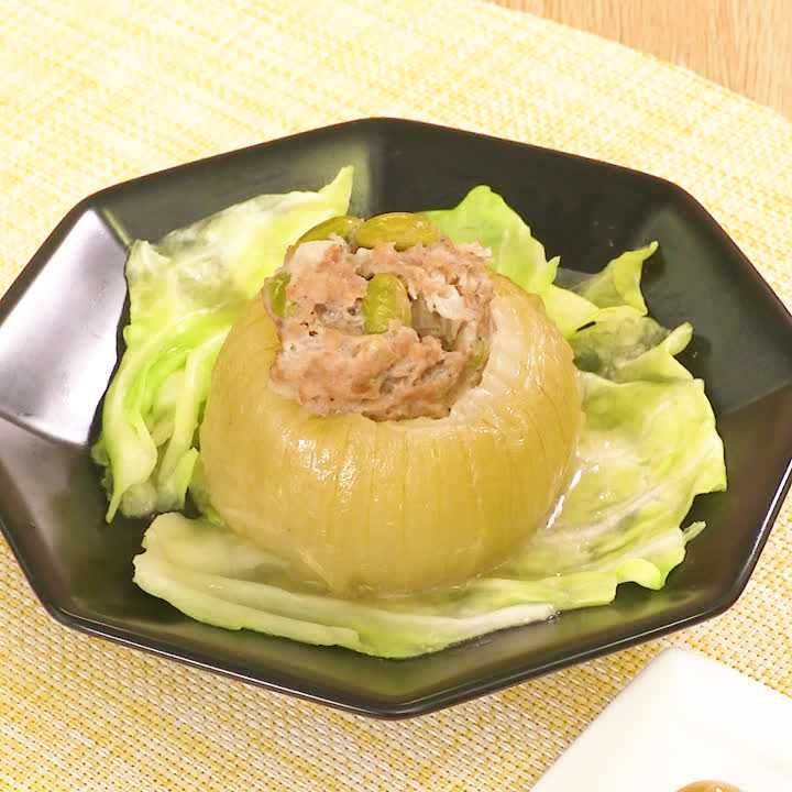 新玉ねぎのしゅうまい風