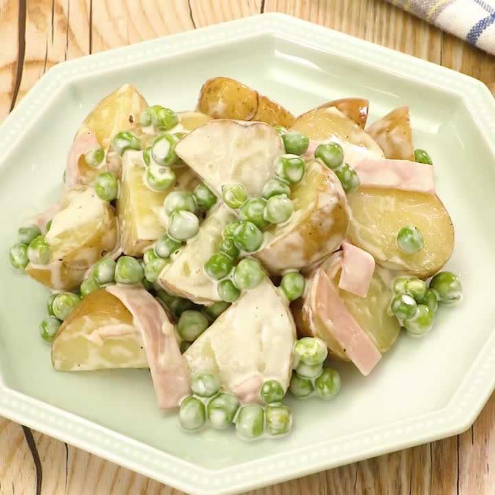 グリーンピースと新じゃがのマヨサラダ