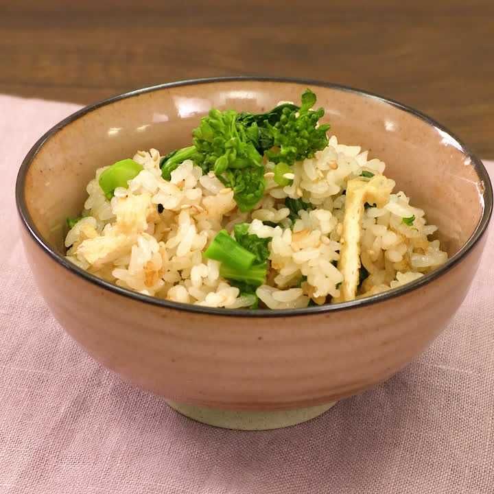 菜の花ごはん