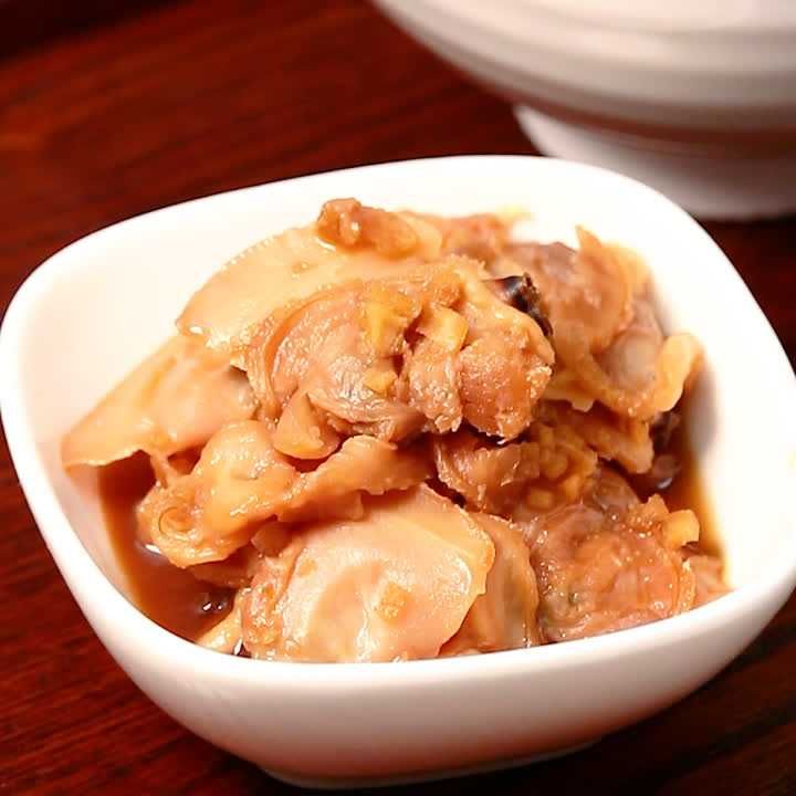 はまぐりのしぐれ煮