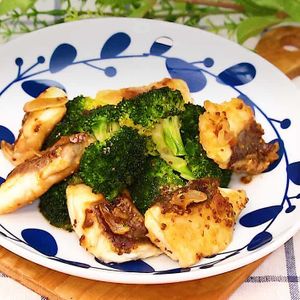 「鯛とブロッコリーのマスタード焼き」のレシピ動画