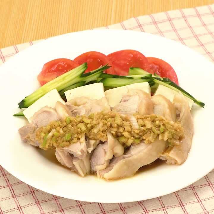 豆腐棒々鶏