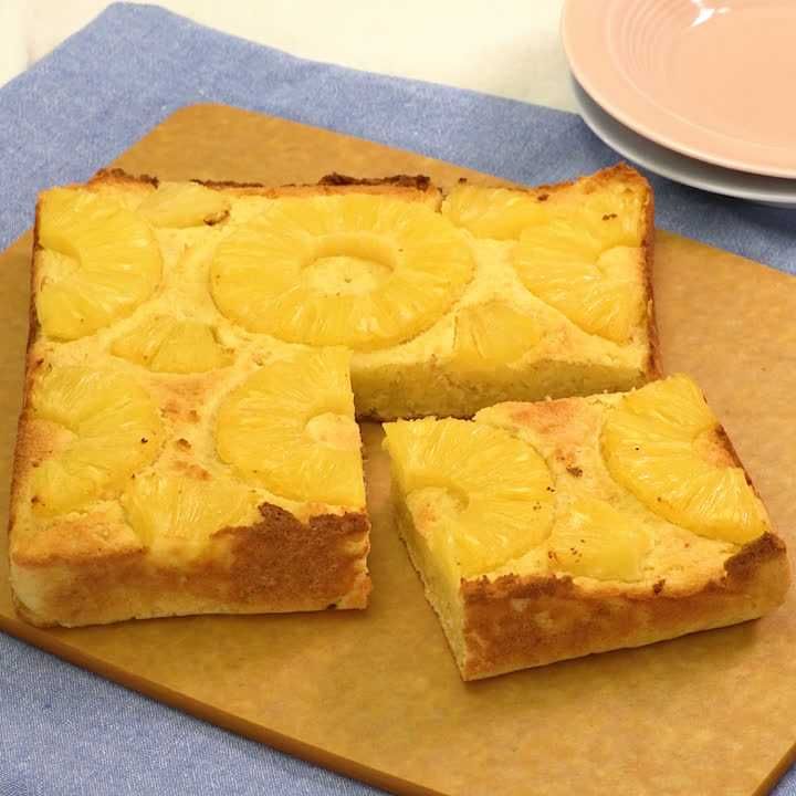おからのパイナップルケーキ