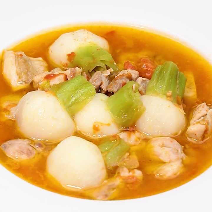 鶏肉とかぶのトマト煮