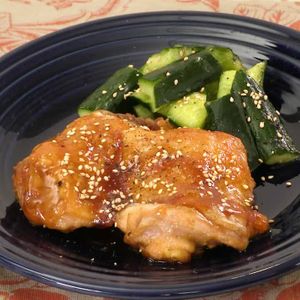 名古屋風鶏肉の照り焼き