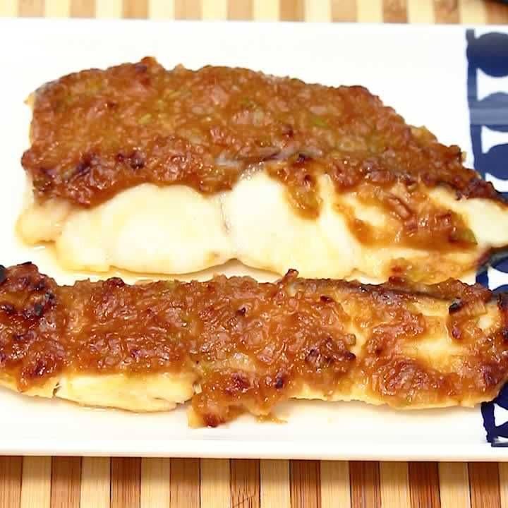 鯛のねぎ味噌焼き