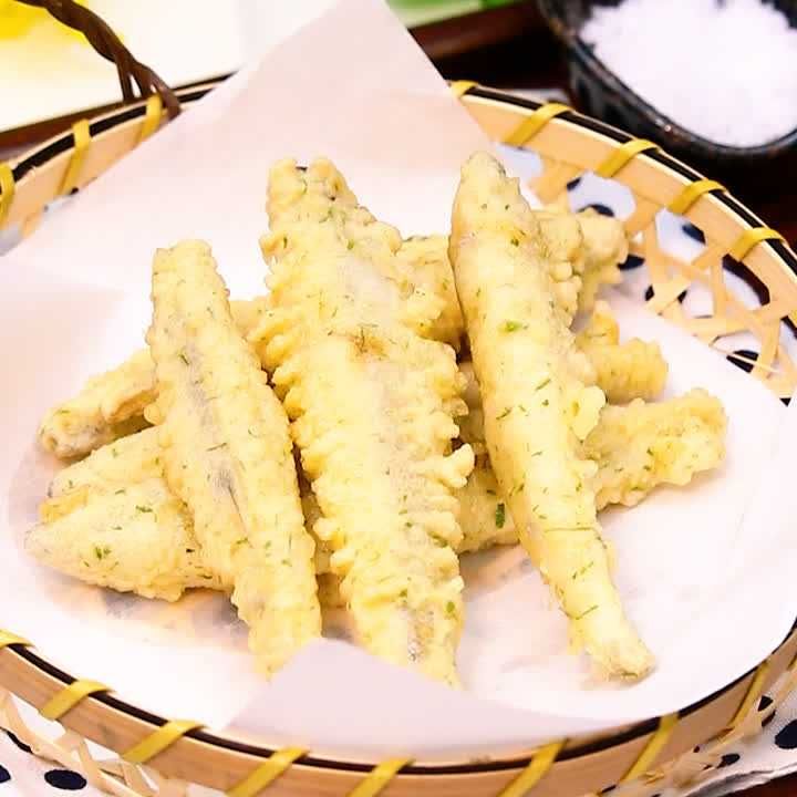ワカサギの天ぷら