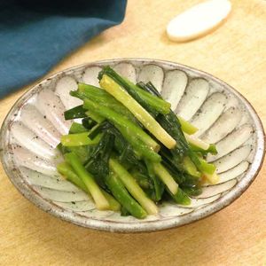 「あさつきの酢味噌和え」のレシピ動画