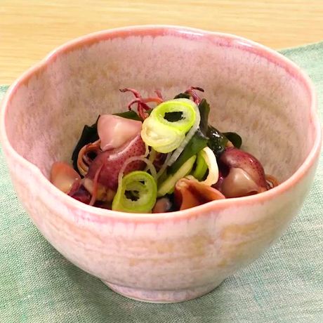 おつまみにも合う ホタルイカとわかめの生姜和えのレシピ動画 作り方 Delish Kitchen