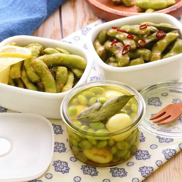 枝豆おつまみ3選