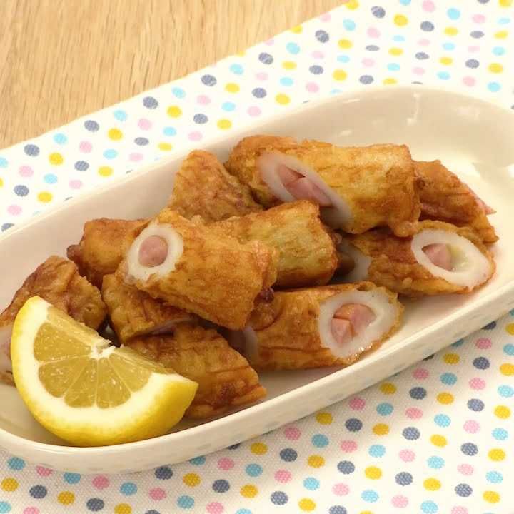 ソーセージちくわのから揚げ