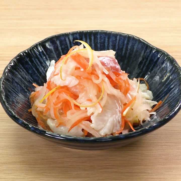 鯛のさっぱりなます