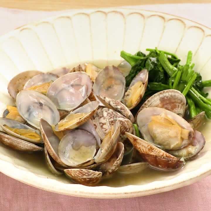 あさりとクレソンのコク旨煮