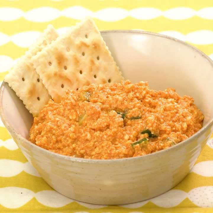 豆腐ときゅうりのコチュマヨディップ