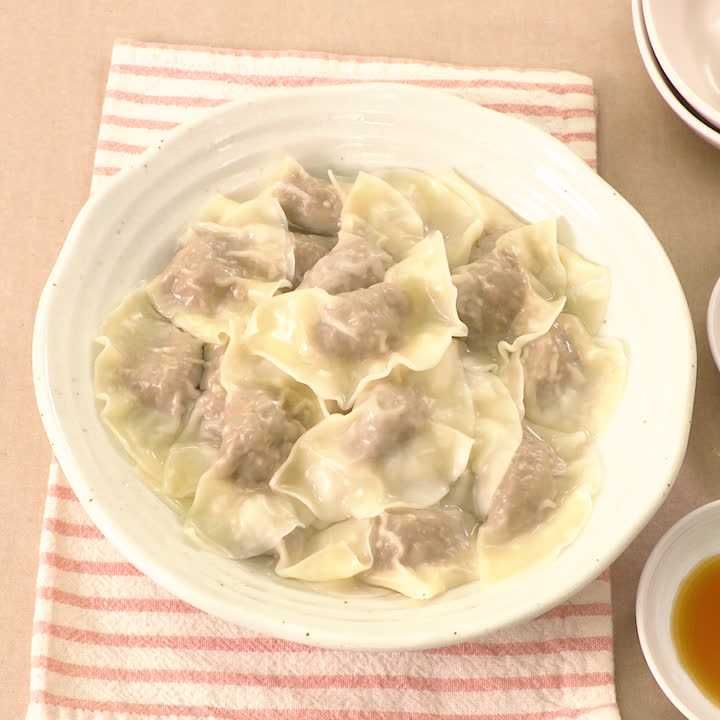 れんこん水餃子