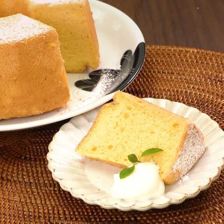 しっとり感がたまらない お豆腐のシフォンケーキのレビュー Delish Kitchen