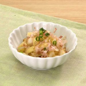 「白菜漬けとカリカリ油揚げの和え物」のレシピ動画