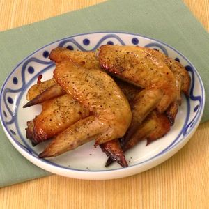 「手羽先のオーブン焼き」のレシピ動画