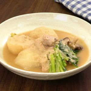 「鶏肉のおから入り治部煮風」のレシピ動画