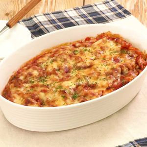 「豚肉とナスのラザニア」のレシピ動画