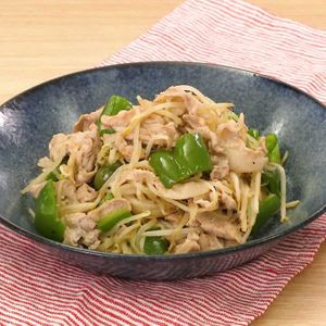 豚肉のニンニク醤油炒め