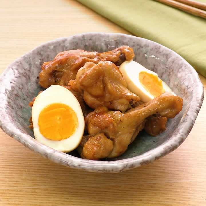 手羽元のさっぱり甘酢煮込み