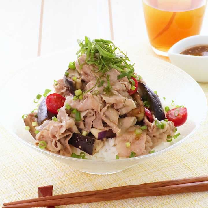 冷しゃぶ丼