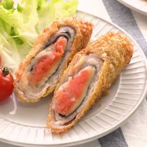 サクッとジューシー 梅しそ豚バラカツのレシピ動画 作り方 Delish Kitchen