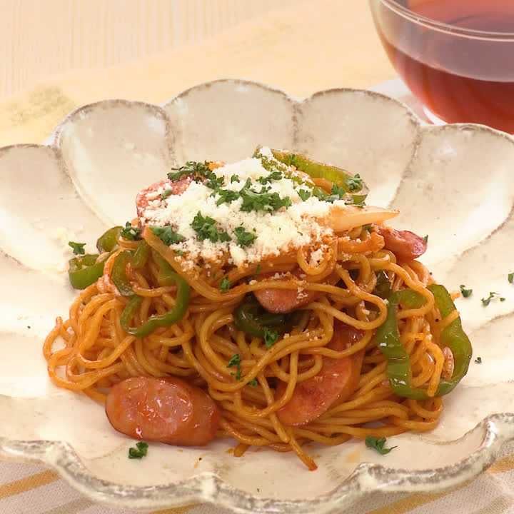 ナポリタン風焼きそば