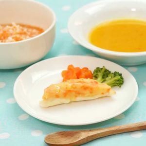 「[離乳食初期から]お手軽魚メニュー」のレシピ動画