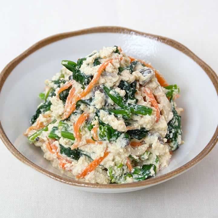 【ほうれん草×豆腐】人気レシピ17選！おかずや汁物などご紹介