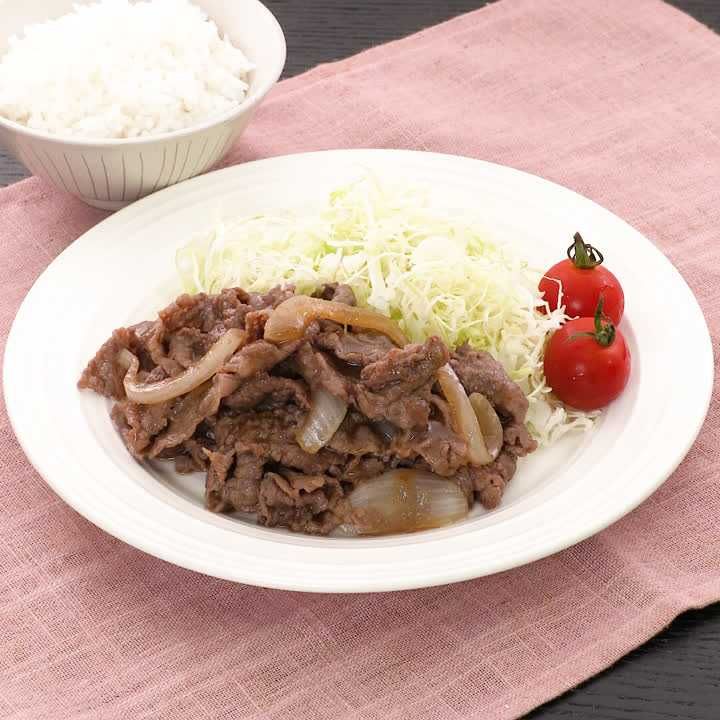 牛肉の生姜焼き