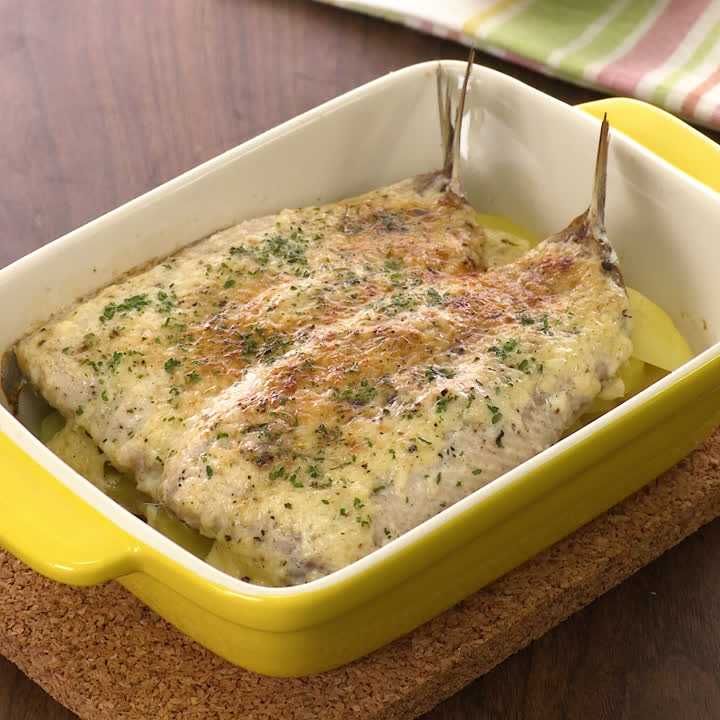 ボリューム満点 イワシのガーリックマヨ焼きのレシピ動画 作り方 Delish Kitchen