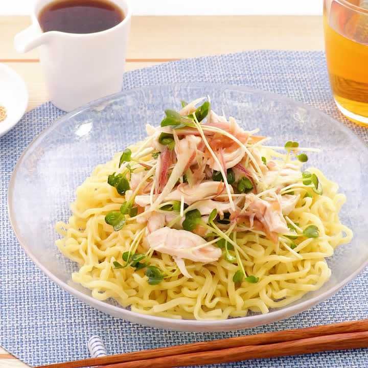 さっぱり甘酢たれで 梅ささみ冷やし中華のレビュー Delish Kitchen