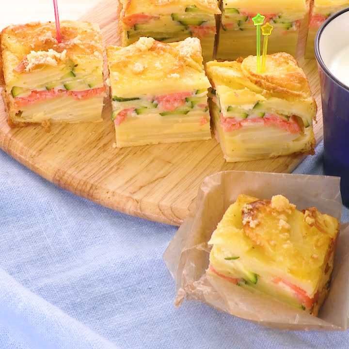 じゃがいもとズッキーニのガトーインビジブル