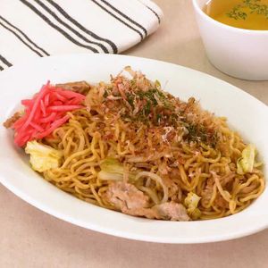 「基本のソース焼きそば」のレシピ動画
