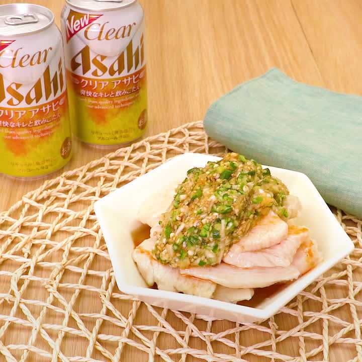 ぶっかけごまラー水晶鶏