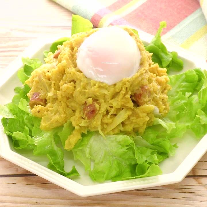 大満足なコクうま バターカレーポテサラのレシピ動画 作り方 Delish Kitchen